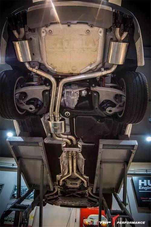 奥迪a5s5 3t美国awe头段 中尾段 全段 四出排气银嘴黑嘴