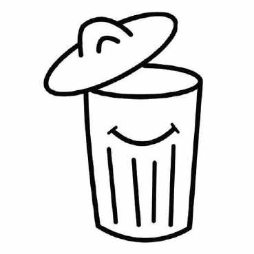 儿童垃圾桶简笔画怎么画