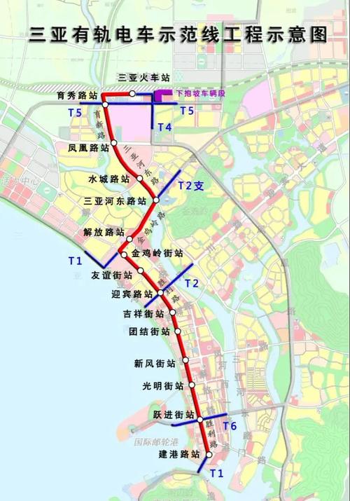 交通海南首条城市轨道交通线路开行三亚有轨电车示范线正式载客运营