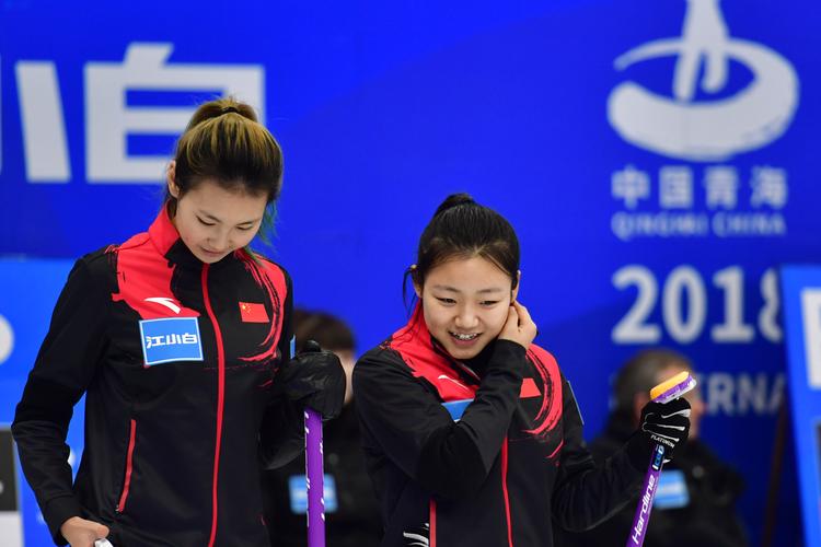 冰壶——青海国际精英赛:中国女子a队胜中国女子青年队