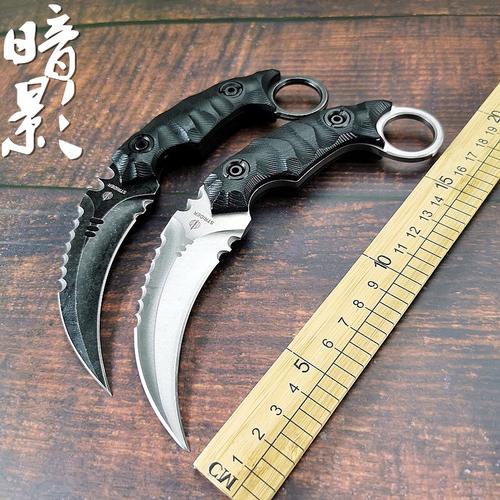 战术鹰爪刀开刃爪子刀蝎子刀一体钢抓刀随爪其他虎爪