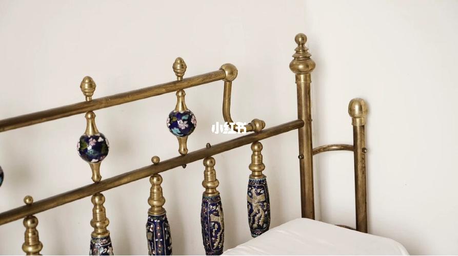 中古家具|景泰蓝铜床_家具_设计感_古董家具_家居家装