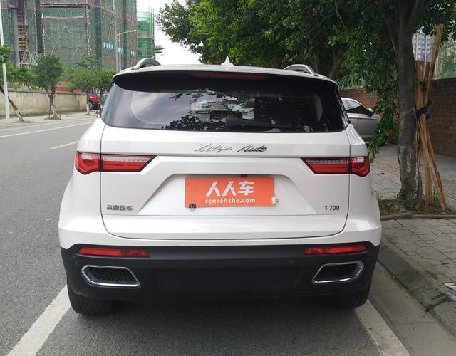 众泰t700 2017款 1.8t 自动 尊贵型 (国Ⅴ)