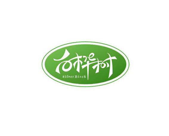 白桦树字体logo