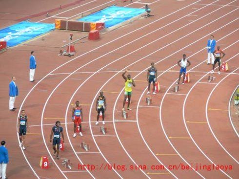 感受鸟巢感受奥运目睹博尔特破200米世界纪录