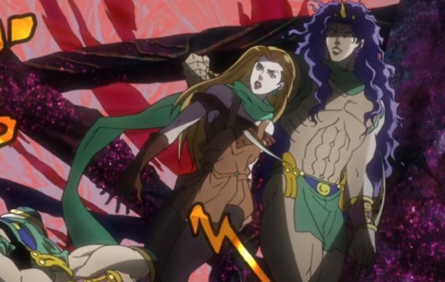 jojo中为数不多的女角色丽莎最美特里莉休很勇敢徐伦在成长