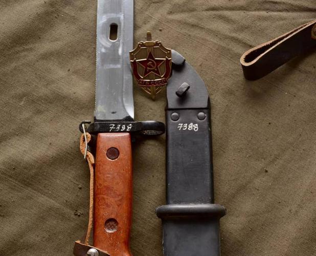 [原创]比较稀有图拉兵工厂akm1刺刀,保存到这个程度还是比较少见的