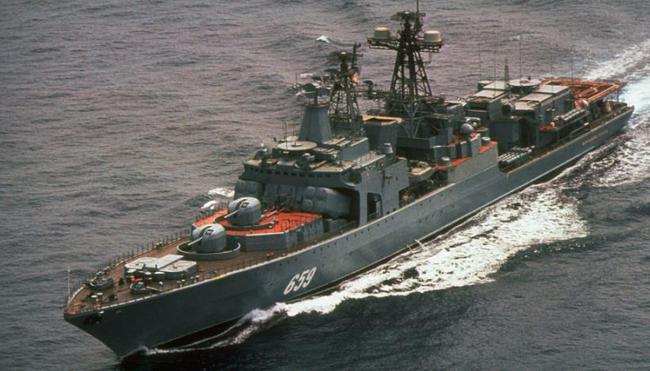 俄顶级反潜专用驱逐舰无畏级驱逐舰到底有何先进之处