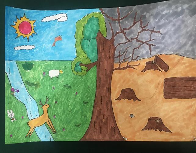 『生态文明』主题绘画展览