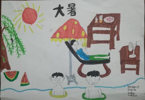 学习中国传统文化活动 之 二十四节气(大暑)| 育新实验小学三年级2班