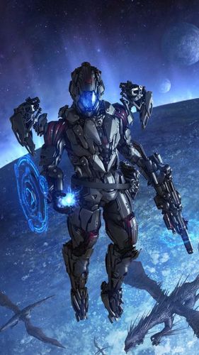 科幻机器人壁纸