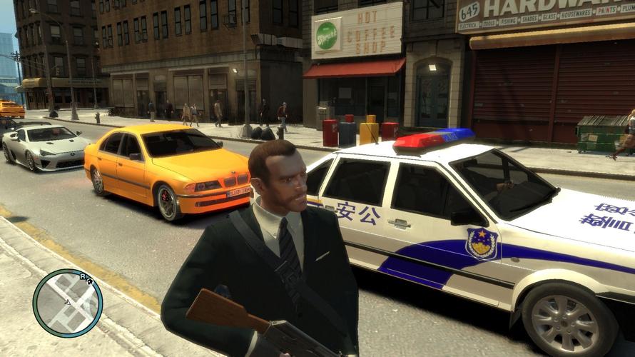 gta4 中国警车mod