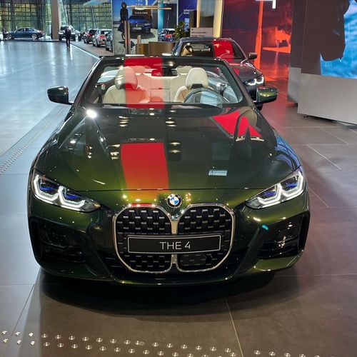 比奥迪a5更拉风颜值不错全新宝马4系敞篷版实车