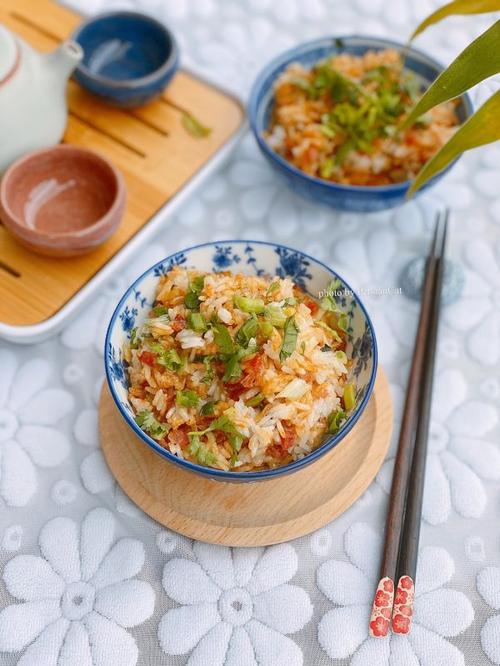 广东腊肉糯米饭,简单好吃 #美食视频挑战赛#(14/24)