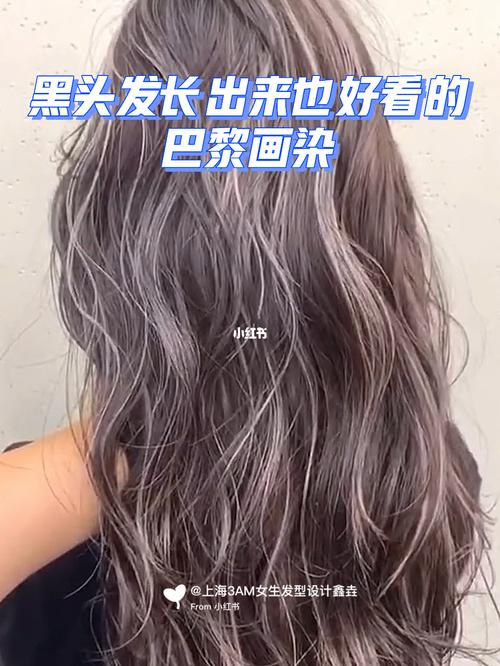 巴黎画染,挑染发型,法式染发,女生染发发型_发型_染发