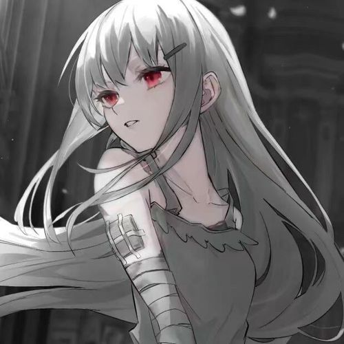 招桃花动漫暗黑酷酷女生头像超可爱205