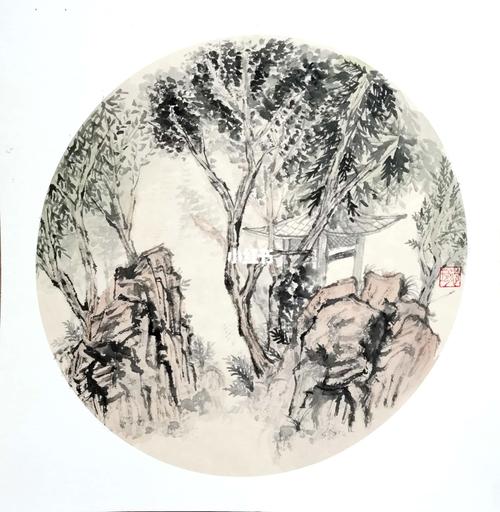 国画山水|山水写生|国画写生|写意山水_国画_写生_少林寺_文化_绘画