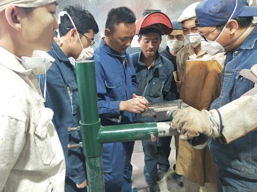 中核404有限公司焊工技能提升在行动!