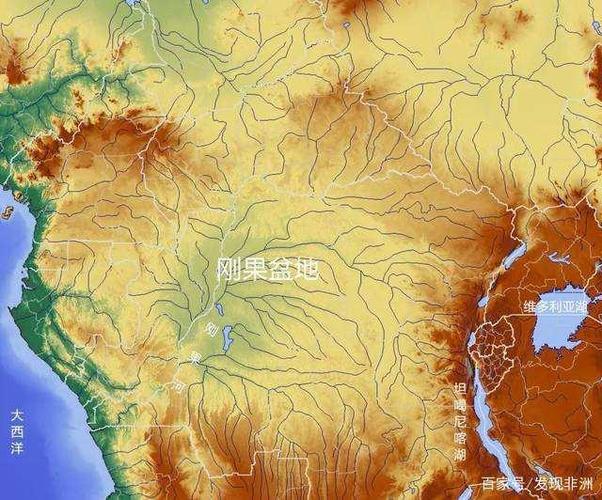 世界最大的盆地刚果热带雨林盆地