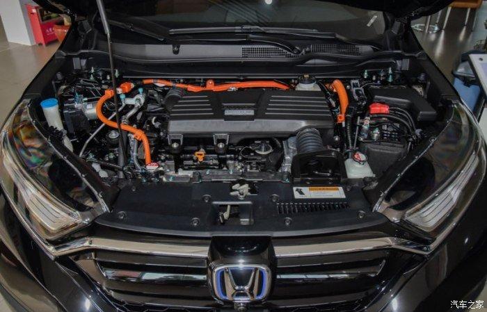 郑好遇见你2021款东风本田crv混动20两驱净驰版彩晶黑