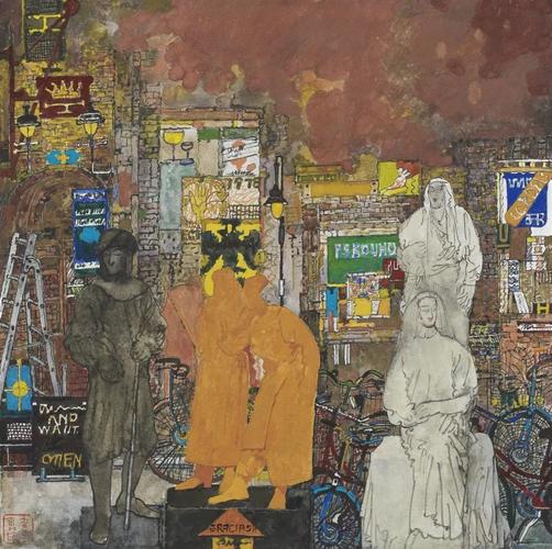 我们所喜爱的中国画名家卢禹舜作品欣赏与销售收藏年工程!