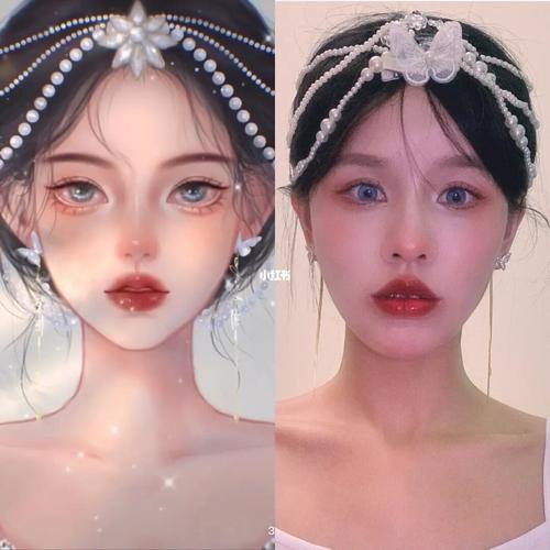 珍珠抹额公主仿妆_仿妆_珍珠_妆容_into you怎么样_遮瑕_唇泥_民治