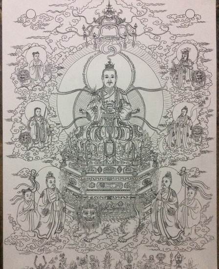 太乙救苦天尊神仙画像(预定)