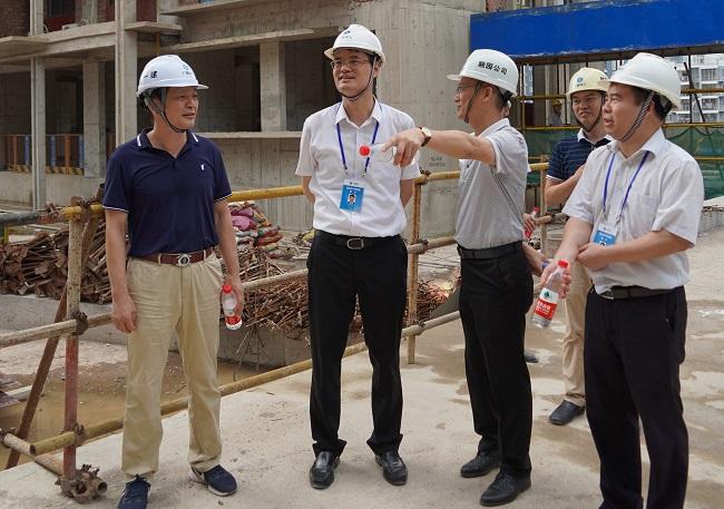 金宁运带队到吉祥家园项目检查质量安全工作-广西建工集团官方网站