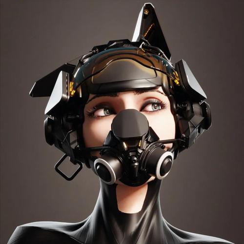 给我们带来的科幻旅程吧 犬状飞行员头盔设计 我为战斗机飞行员设计