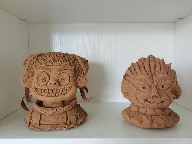 凤翔县东大街幼儿园特色课程泥塑之《花瓶》