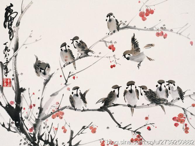 国画麻雀面面观