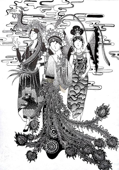 中国传统图案综合系列创意装饰画