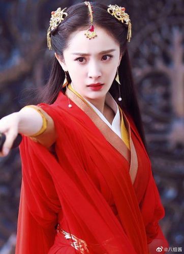 古装红衣美女欣赏大赛