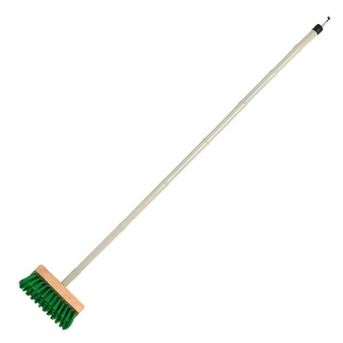 厨房游泳池防腐木地刷硬毛地砖清洁刷 刷地刷子长柄洗地神器 汉匠