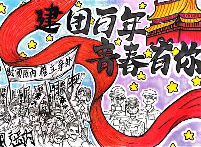 共青团建团百年手抄报的内容