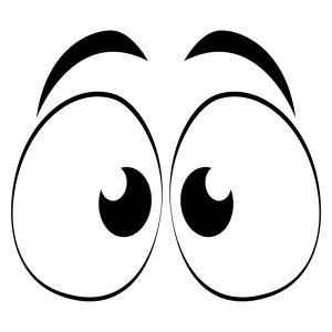 正常人的眼睛简笔画