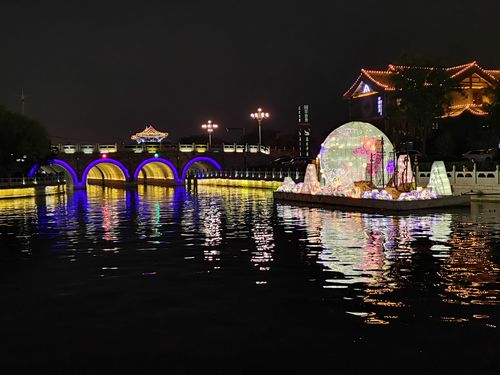 河南开封市夜景