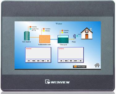 威纶触摸屏mt6071ip