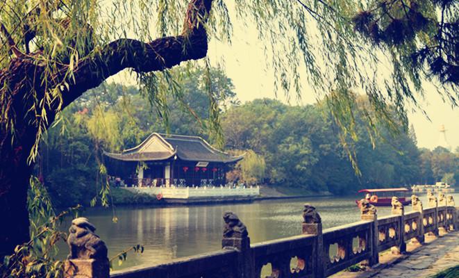 212015年10月中旬大学同学在扬州聚会,浏览扬州瘦西湖,个园,何园