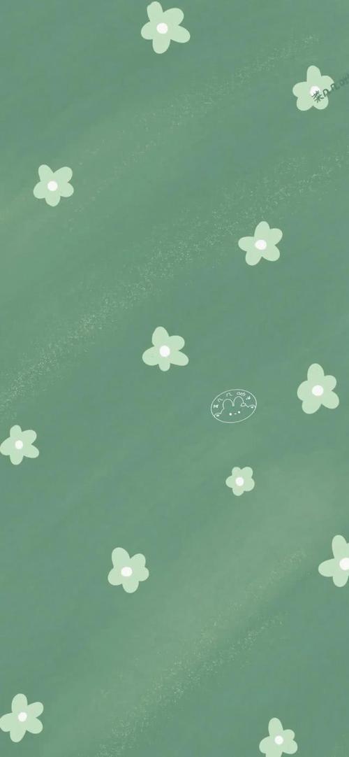 iphone壁纸:淡绿色壁纸图片