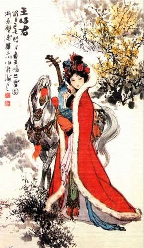 公元前36年,汉元帝昭示天下,遍选秀女.王昭君为南郡首选.