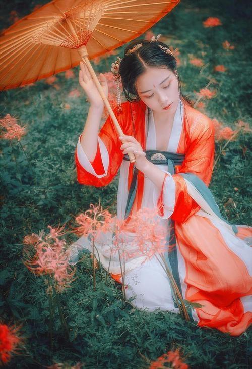 古风汉服图片真人