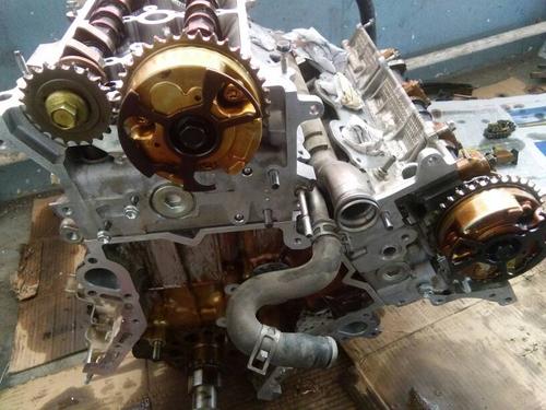 丰田普拉多1grv6发动机的凸轮轴小链条怎么对的?