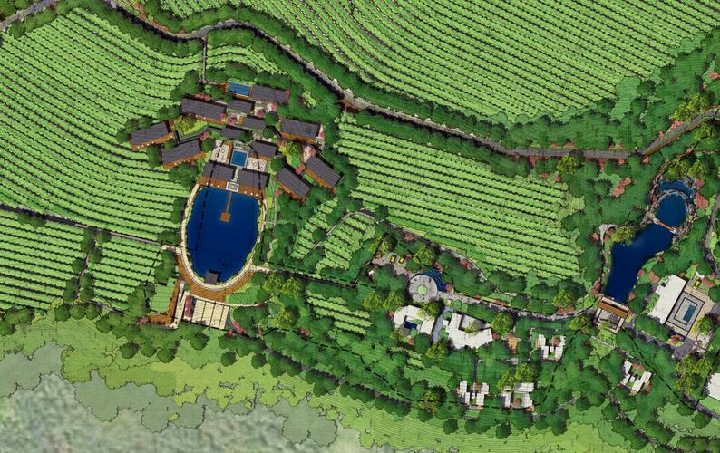 重庆定心茶园建筑及景观设计浩丰设计