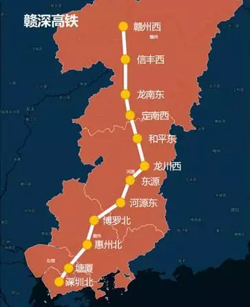 2小时直达深圳!赣广高铁也
