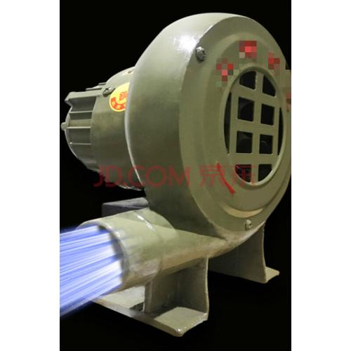 定做220v电动调速鼓风机大功率强力烧烤助燃微型小型柴火炉 铸铁款全