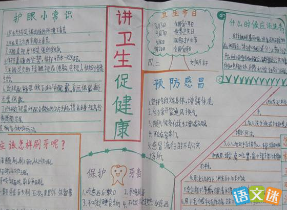 讲卫生讲文明手抄报