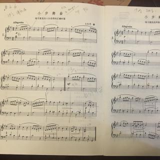 《小步舞曲》20160727