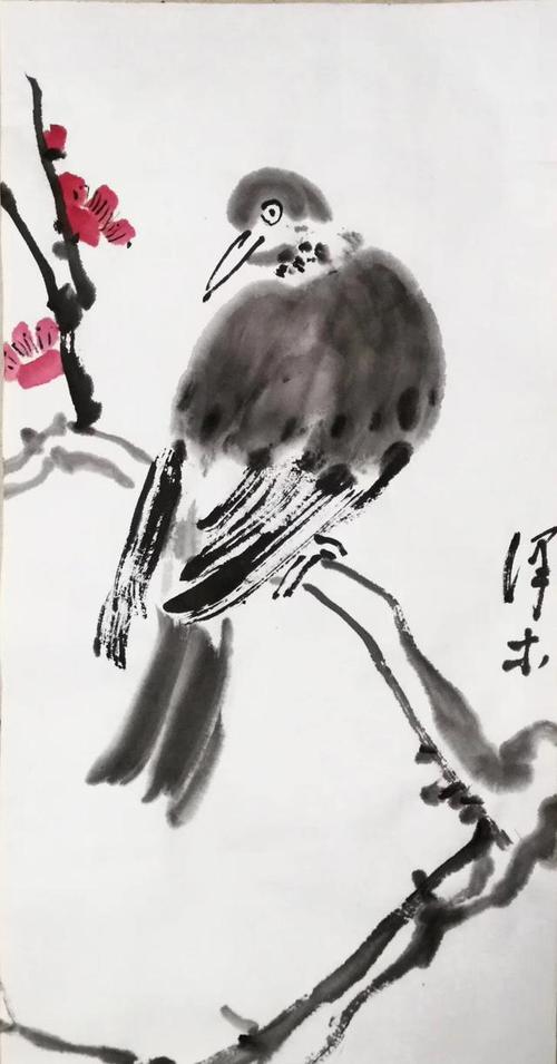 实力派画家译木水墨作品赏析