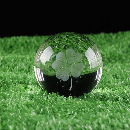 水晶球6cm蒲公英礼物生日情人节发光闺蜜创意礼品